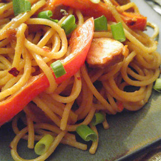 Peanut Pork with Peppers